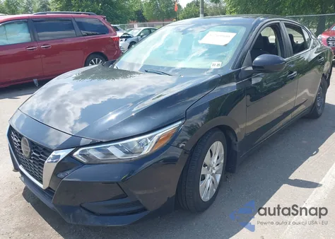 2020 Nissan Sentra S Xtronic Cvt из США, поврежденный, VIN 3N1AB8BVXLY263843